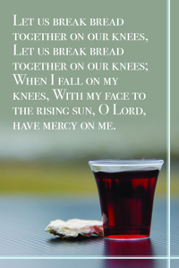 Communion Bulletin: Let Us Break Bread (Package of 100)