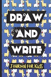 Draw and Write Journal for Kids