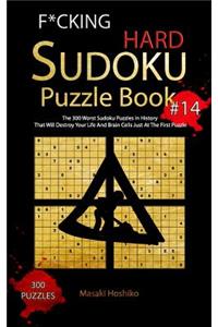 F*cking Hard Sudoku Puzzle Book #14