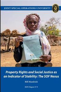 Property Rights and Social Justice as an Indicator of Stability