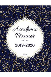 Academic Planner 2019-2020 8.5 x 11