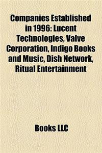 Companies Established in 1996