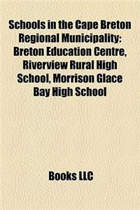Schools in the Cape Breton Regional Municipality