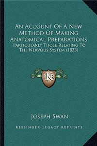 An Account Of A New Method Of Making Anatomical Preparations