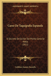 Curso De Taquigrafia Espanola