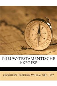 Nieuw-Testamentische Exegese