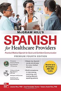 McGraw-Hill Spanish for Healthcare Providers Book for Set