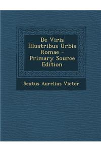 de Viris Illustribus Urbis Romae