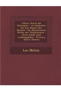 Fuhrer Durch Das Schauspiel