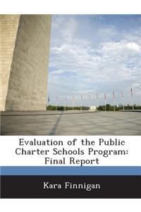 Evaluation of the Public Charter Schools Program