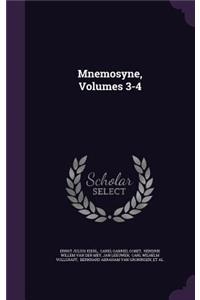 Mnemosyne, Volumes 3-4