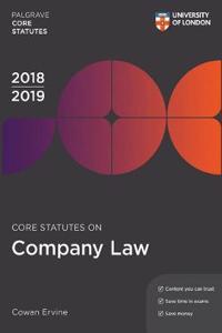 Core Statutes on Company Law 2018-19