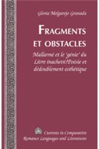 Fragments Et Obstacles