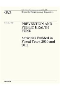 Prevention and Public Health Fund
