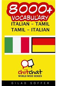 8000+ Italian - Tamil Tamil - Italian Vocabulary