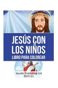 Jesús Con Los Niños Libro Para Colorear