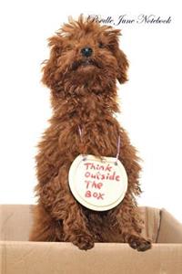 Poodle June Notebook Poodle Record, Log, Diary, Special Memories, To Do List, Academic Notepad, Scrapbook & More