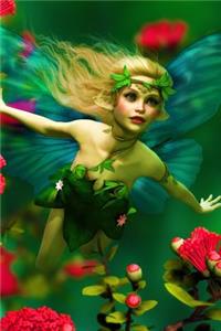 Wild Flower Fairy Grid Notebook