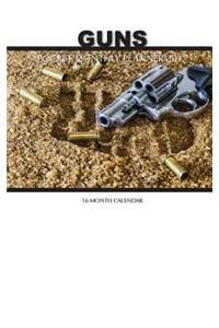 Guns Pocket Monthly Planner 2017