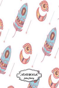 Feather Pattern Notebook