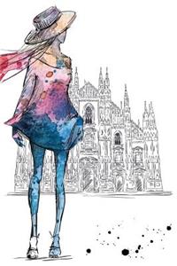 Milano Girl Any Day Planner Notebook