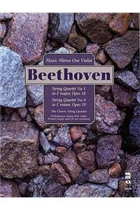 Beethoven: String Quartets, Violin [With CD (Audio)]