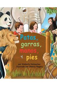 Patas, Garras, Manos, y Pies