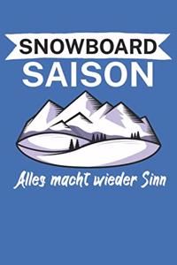 Snowboard saison Alles macht wieder Sinn
