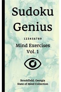 Sudoku Genius Mind Exercises Volume 1