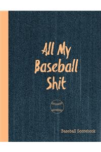 All My Baseball Shit, Baseball Scorebook
