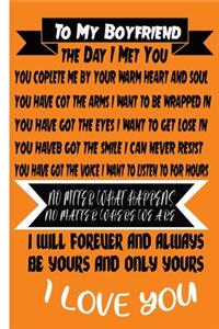 To My Boyfriend the Day I Met You