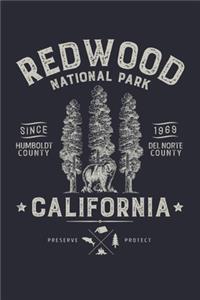 Redwood National Park California Humboldt County Del Norte County Since 1969 Preserve Protect