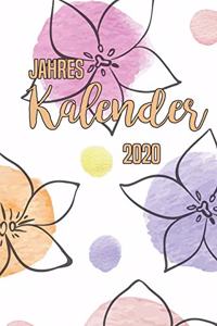 Jahres Kalender 2020