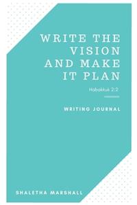 Write The Vision: Writing Journal