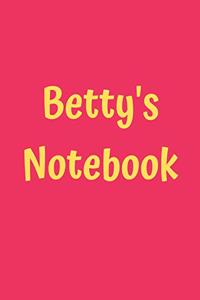 Betty's Notebook