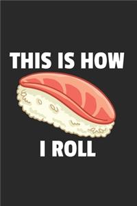 Sushi Notizbuch