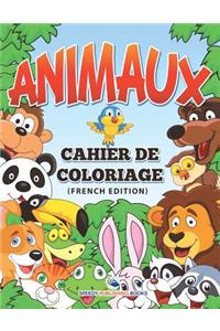 Livre à Colorier Sur Les Animaux (French Edition)