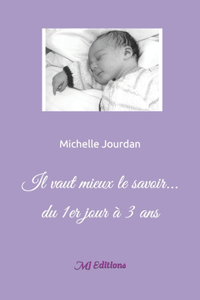 Il vaut mieux le savoir... du 1er jour à 3 ans: Mj Editions
