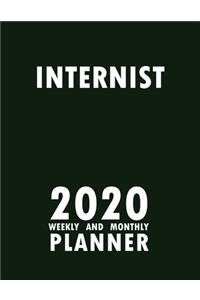Internist 2020 Weekly and Monthly Planner