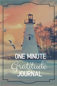 One Minute Gratitude Journal-Peace of Mind Notebook To Write In-Practice The Power of Daily Gratitude Book 6