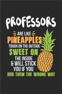 Professors Are Like Pineapples. Tough On The Outside Sweet On The Inside