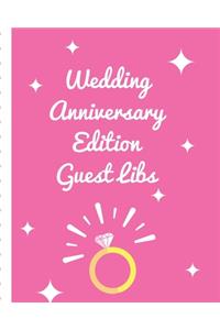 Wedding Anniversary Edition Guest Libs