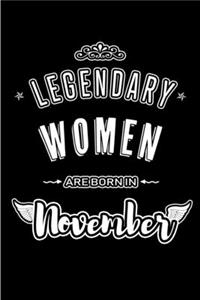 Legendary Women are born in November