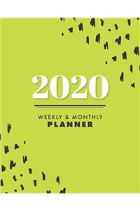2020 Weekly & Monthly Planner