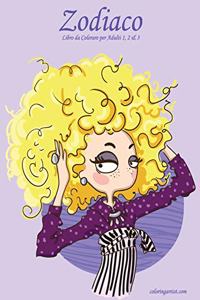 Zodiaco Libro da Colorare per Adulti 1, 2 & 3