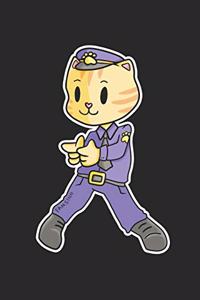 Police Cat Notebook