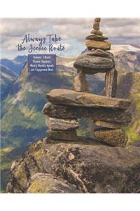 Always Take the Scenic Route Undated 3-Month Planner Organizer