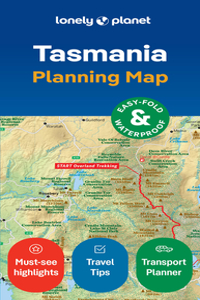 Lonely Planet Tasmania Planning Map 2