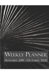 Weekly Planner September 2019-December 2020