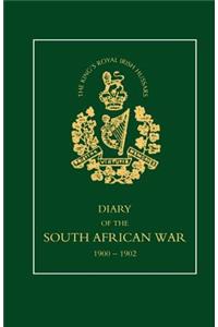 8TH (KING OS ROYAL IRISH) HUSSARS Diary of the South African War, 1900-1902